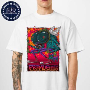 Primus Indianapolis IN Poster For Show At Everwise Amphitheater at White River State Park On August 1st 2024 Unisex T-Shirt