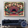 Primus Poster For Show Music In Madison WI At Breese Stevens Field On August 2 2024 Home Decor Poster Canvas