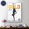 Simone Biles Wins Her 9th Olympic Medal Capturing Gold In Women’s All-Around At Olympics Paris 2024 Poster Canvas