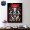 Slipknot 2024 Tour Poster 25th Anniversary In Noblesville IN At Ruoff Music Center On August 6th 2024 Poster Canvas