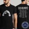 Taylor Swift The Eras Tour 1989 Merch Tee Two Sides Print Unisex T-Shirt