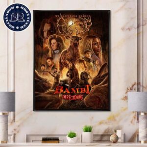 The First Poster For Bambi The Reckoning Arrives 2025 Home Decor Poster Canvas