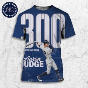 Welcome To The 300 HR Club Aaron Judge All Over Print Shirt